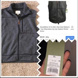 NWT Goodfellow & Co Mens Vest